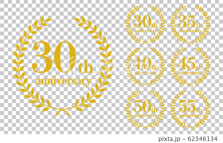 Laurel Wreath Anniversary Gold 62346134