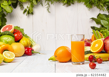 Various Freshly Vegetable Juices for Detox Various Freshly Vegetable Juices for Detox 62354482