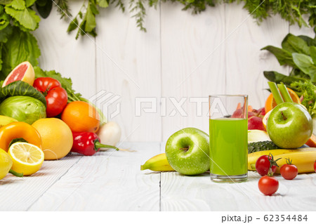 Various Freshly Vegetable Juices for Detox Various Freshly Vegetable Juices for Detox 62354484