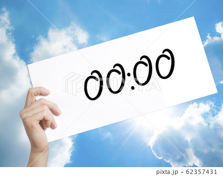 00:00  Sign on white paper. Man Hand Holding Paper 62357431