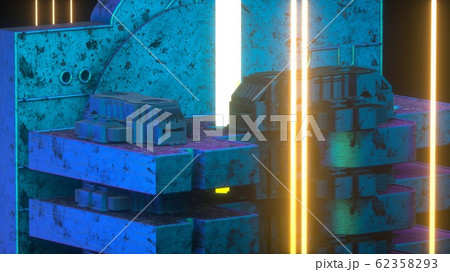 Abstract image of an engineering device close-up 62358293