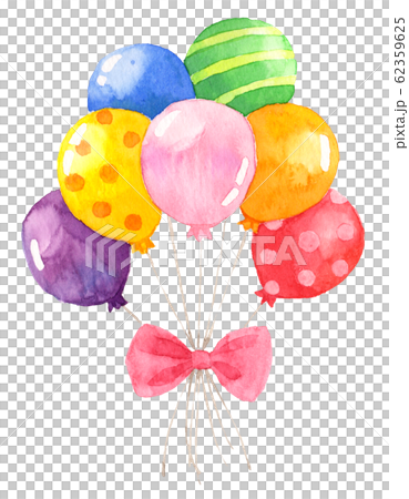 氣球(束)_彩色 氣球(束)_彩色 62359625