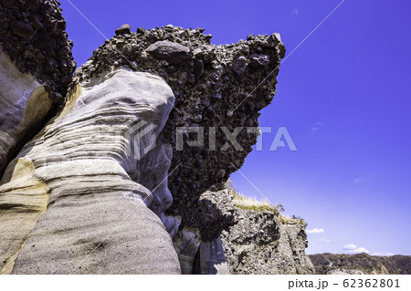 (静岡県)伊豆半島ジオパーク・恵比須島 千畳敷 太古の地層 (静岡県)伊豆半島ジオパーク・恵比須島 千畳敷 太古の地層 62362801