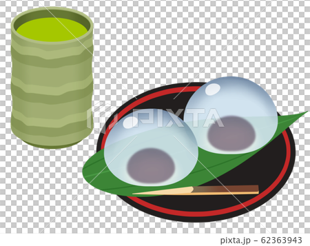 水まんじゅうのイラスト素材 水まんじゅうのイラスト素材