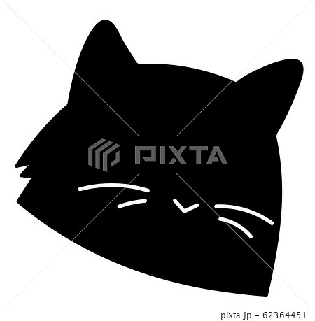 影絵　猫のイラスト 62364451
