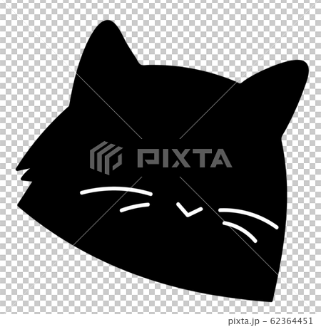 影絵　猫のイラスト 62364451