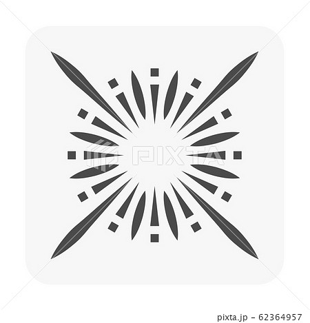 Firework vector icon 62364957