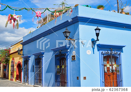 メキシコ オアハカの街並み メキシコ オアハカの街並み 62367368