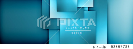 Square shapes composition geometric abstract background. 3D shadow effects and fluid gradients. Modern overlapping forms Square shapes composition geometric abstract background. 3D shadow effects and fluid gradients. Modern overlapping forms 62367783