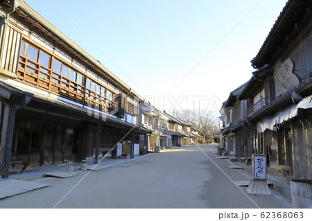 千葉県立房総のむら　商家の町並み 62368063