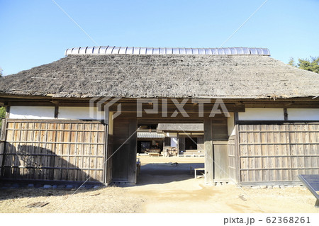 千葉県立房総のむら 上総の農家 長屋門 千葉県立房総のむら 上総の農家 長屋門 62368261