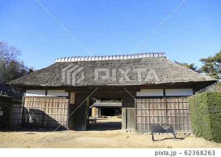 千葉県立房総のむら　上総の農家　長屋門 62368263