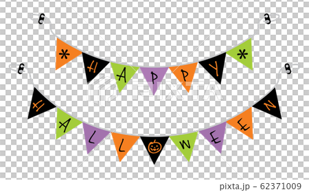 Halloween triangle flag decoration 62371009
