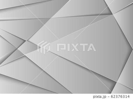 Abstract Gray Metallic Geometric Background 62376314