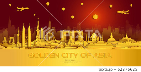 Travel gold city landmarks of Asia Important Travel gold city landmarks of Asia Important 62376625