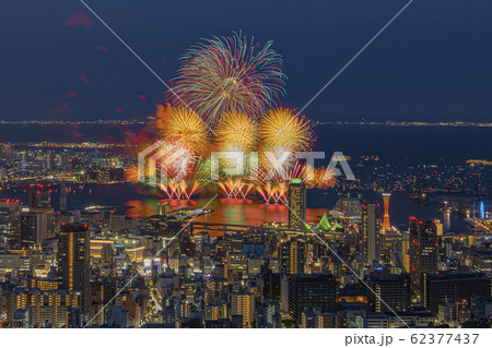 展望台から望むみなと神戸海上花火大会 展望台から望むみなと神戸海上花火大会 62377437