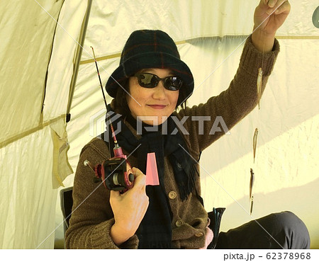 氷上ワカサギ釣り 62378968