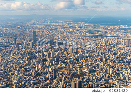 大阪の風景　あべのハルカス 62381429