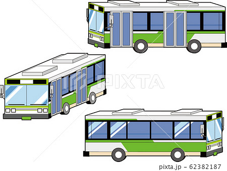 バスのイラスト素材