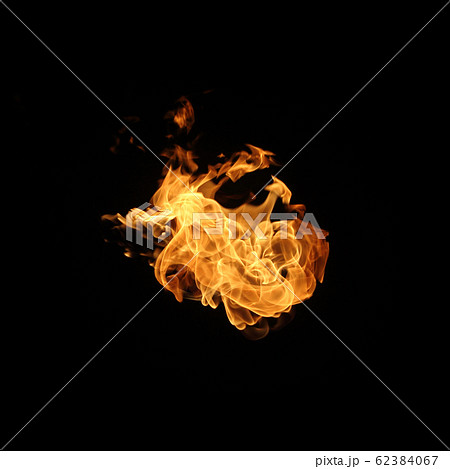 Fire flames collection isolated on black Fire flames collection isolated on black 62384067