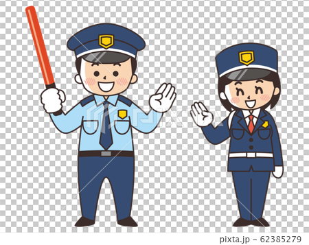 施設の警備員　若者 62385279
