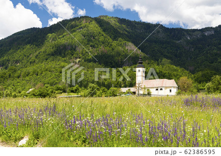 church in Jereka near Bohinj lake in Slovenia 62386595