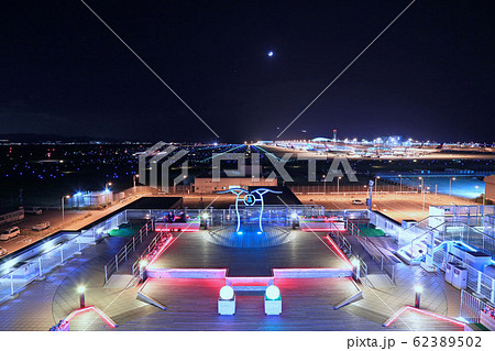 関西国際空港の夜景 62389502