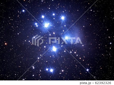プレアデス星団 62392326