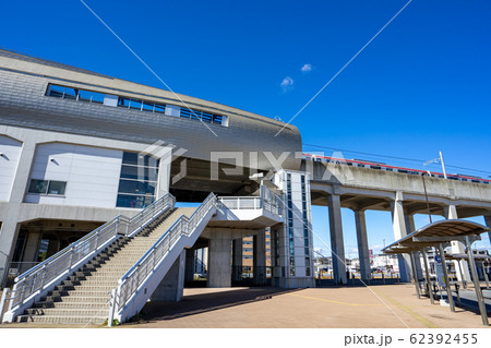 つくばエクスプレス柏たなか駅東口風景<千葉県柏市2020年2月> つくばエクスプレス柏たなか駅東口風景<千葉県柏市2020年2月> 62392455