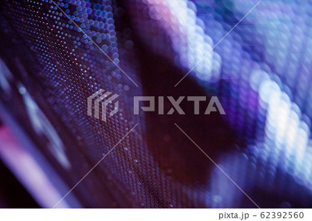 CloseUp LED blurred screen. LED soft focus CloseUp LED blurred screen. LED soft focus 62392560