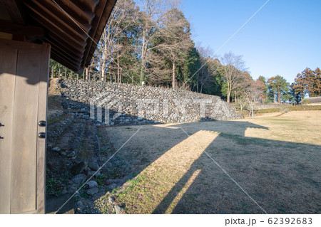 鉢形城跡 三の曲輪付近 石垣 鉢形城公園 鉢形城跡 三の曲輪付近 石垣 鉢形城公園 62392683