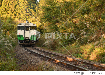 鉄道の旅 秋深まる只見線 鉄道の旅 秋深まる只見線 62394377