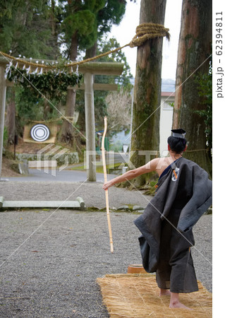 熊野神社 弓取の神事 62394811
