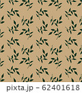 trendy 2020 fabric vintage colors seamless pattern, leaves vector background 62401618