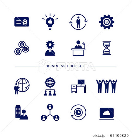 BUSINESS ICON SET 62406329