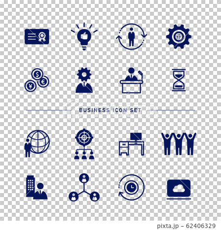BUSINESS ICON SET 62406329