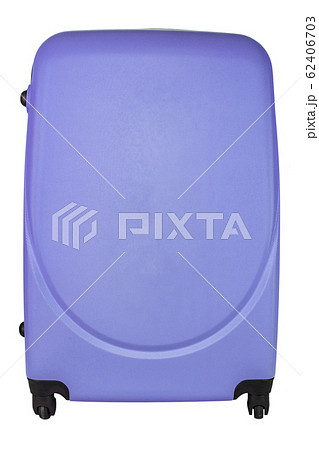 Blue suitcase isolated on white background. Blue suitcase isolated on white background. 62406703