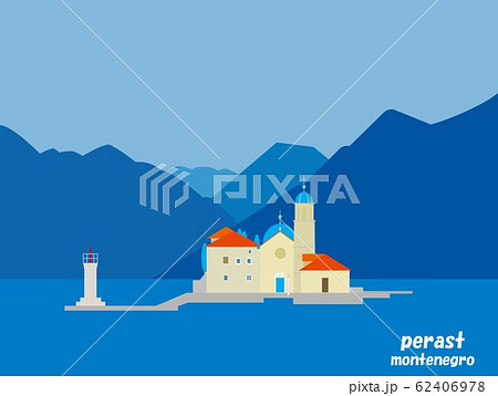 ぺラスト　perast　モンテネグロ　montenegro 62406978