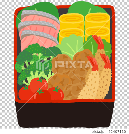 重箱のお弁当　おかず 62407110