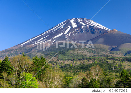 静岡_新緑の富士山 62407261