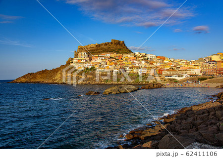The village of Castelsardo 62411106
