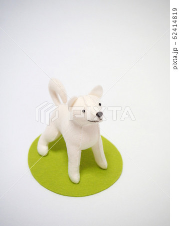 フェルト作品　日本犬 62414819