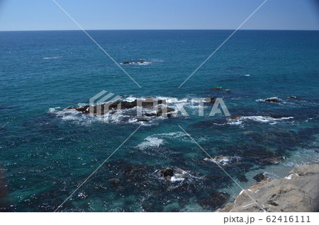 潮流・岩礁(桂浜・下竜頭岬/高知県高知市浦戸) 潮流・岩礁(桂浜・下竜頭岬/高知県高知市浦戸) 62416111