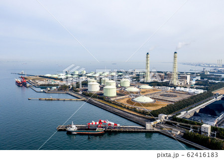 袖ヶ浦市の京葉工業地域（千葉県袖ケ浦市） 62416183
