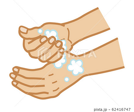 手洗い　親指 62416747