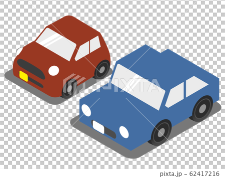 軽自動車と普通車 62417216