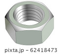 Figure nut on a white background, vector 62418473