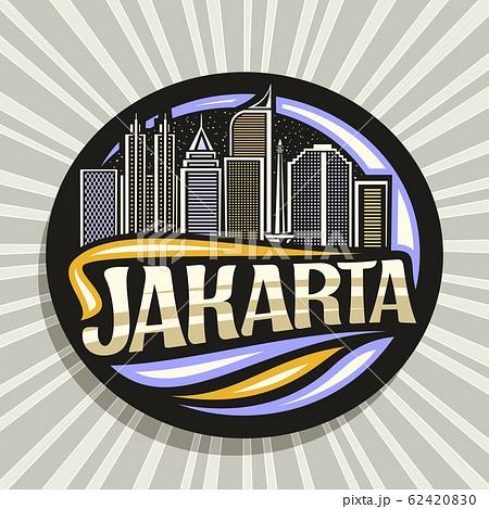 Vector logo for Jakarta 62420830