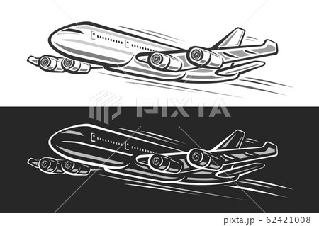 Vector logo for Flying Plane Vector logo for Flying Plane 62421008