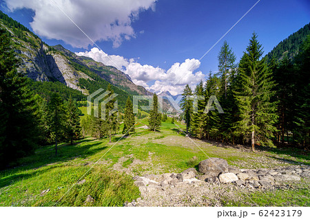 View of La Villa alpine village Italy View of La Villa alpine village Italy 62423179